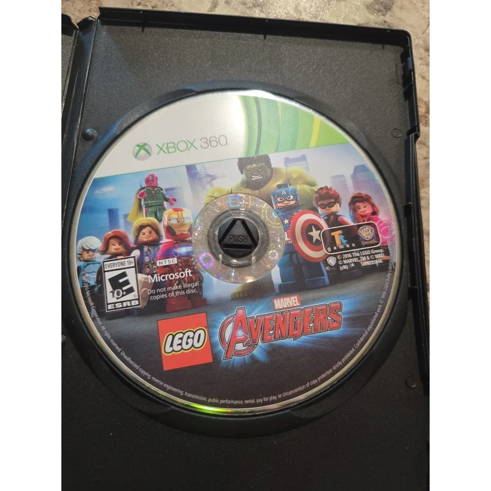 LEGO Marvel's Avengers Microsoft Xbox 360 No Manual